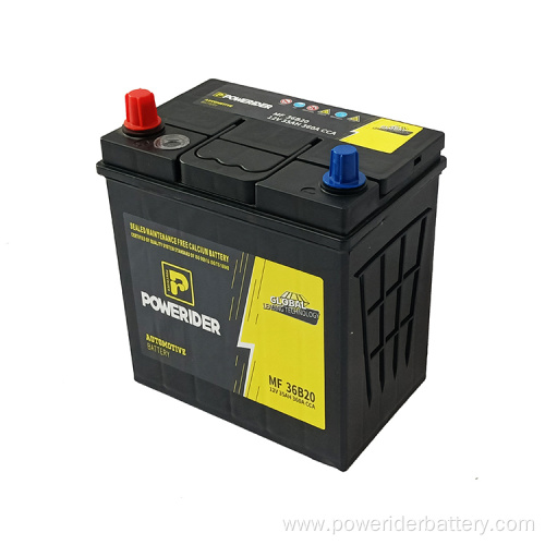 12v 35ah 36B20 lead acid car starting battery